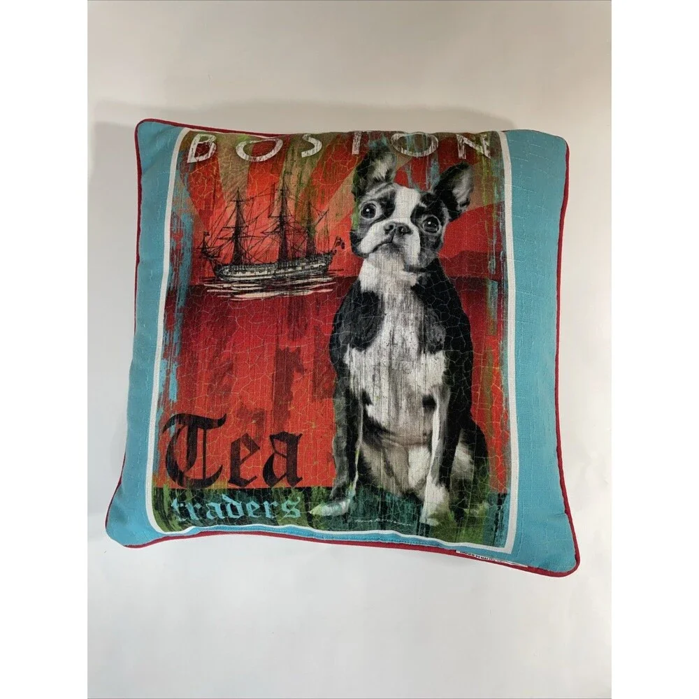 2 Boston Terrior Throw Pillows Robert McClintock Patrick O'Brien 17